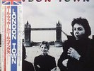 Wings = Wings London Town WITH OBI Capitol Records Vinyl LP