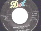 The Rumblers 45 DOT 16480 Angry Sea b/w Bugged VG+ 1963 SURF INSTRUMENTALS