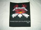 METALLICA – rare old 1994 MASTER OF PUPPETS Back Patch  slayer