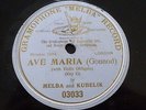 MELBA - KUBELIK ave maria / GRAMOPHONE MELBA RECORD
