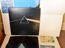 Pink Floyd Dark Side of the Moon Original UK LP Solid Blue SHVL 804 Poster Cards