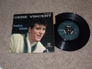 GENE VINCENT BABY BLUE =  VERY RARE 4 TRACK ORIGINAL FRENCH E.P. TAB ATTATCHED