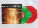 QUEEN LIVE KILLERS GREEN & RED LP Japan Pressing Vinyl WARNER-PIONEER P-5567 8E