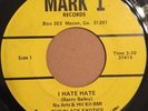 THE BLACK EXOTICS   I HATE HATE   MARK I RECORDS    Orig. Funk / Soul