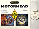 MOTORHEAD another perfect day/overkill DOUBLE LP EX/EX uk castle 1988 gatefold