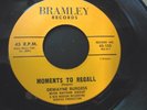 DeWayne Burgess-Moments to Recall/RollerCoaster 45 Rare R&B Doo Wop mint Bramley