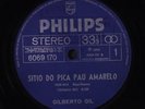 GILBERTO GIL: Sitio Do Pica Pau Amarelo / A Gaivoto 45 (Brazil, promo stamp ol,