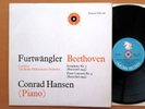 Beethoven Symphony 5 Piano Concerto 4 Hansen Furtwangler 1943 Unicorn UNI 106 NM