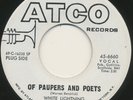 WHITE LIGHTNING on Atco —WILLIAM— 60s punk garage fuzz 45 | NM PROMO | LISTEN