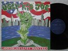 UGLY KID JOE AMERICA'S LEAST WANTED 1992 LP PICTURE & LYRIC W/INSERT