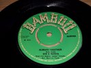 BOB & MARCIA - ALWAYS TOGETHER / DESPERATE LOVER - BAMBOO -BAM 40 -1970 SKA SKIN