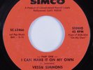 70s Soul 45 VESSIE SIMMONS I Can Make It On My Own SIMCO VG+ HEAR