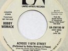 BOBBY WOMACK Across 110th Street UA 45 northern soul VG++ promo 7”