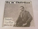 DONALD MacRAE Do M' Chairdean Ex+ Thistle UK '60s Scottish Folk LP