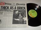 JETHRO TULL 'THICK AS A BRICK' CHR 1003 CHRYSALIS RECORDS 1972 UK ISSUE STEREO