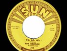 rockabilly 45 SUN 242 ROY ORBISON OOBY DOOBY/G0, GO, GO M-