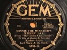 Joel Shaw (Gene Kardos Orch)-Minnie The Moocher's Weddin Day Gem 3332 78 jazz