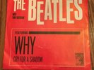 THE BEATLES WITH TONY SHERIDAN  RARE PICTURE SLEEVE/45 MGM  WHY/CRY FOR A SHADOW
