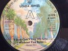 Linda Jones - I Just Can't Live My Life (Without You Babe) (UK Warner Bros 1975)
