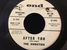 wlp THE SWEETIES After You / Paul's Love 1962 END 1110 NM