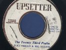1971 JUKS DREAD & BIG YOUTH-THE TWENTY THIRD PSALM-UPSETTER-REGGAE 45 7