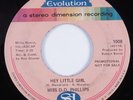 Northern Soul 45 MISS D.D. PHILLIPS Hey Little Girl EVOLUTION promo HEAR