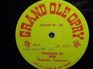 GRAND OLD OPRY RADIO PROGRAM by WSM # 284 1967  ERNEST TUBB WILLIE NELSON & MORE