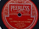 Manuelita Arriola La Feria de las Flores Peerless 1873 Latin Spanish 78 Asi Se