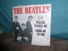 THE BEATLES please, please me / from me to you PICTURE SLEEVE ONLY VJ 1964 ORIG.
