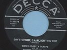 Sister Rosetta Tharpe Decca 9-29878 