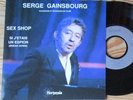 serge gainsbourg sex shop si j'etais un espion - 45T / 7