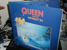 QUEEN LIVE AT WEMBLEY 1986 VERY RARE DOUBLE LP RARE UK 2LP VG+