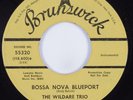 Mod Jazz Soul 45 WILDARE TRIO Bossa Nova Blueport BRUNSWICK HEAR