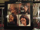 THE BEATLES - LET IT BE - VG+ VINYL LP - FIRST - MONO - RED APPLE / ORIG INNER