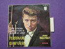 ONLY COVER  JOHNNY HALLYDAY Perdoname SPAIN PHILIPS 1964 Avec Languette EP
