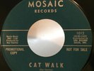 Rare Latin Soul Mod Surf Exotica 45 Jack Costanzo Cat Walk on Mosaic PROMO HEAR
