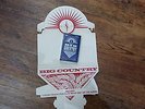 RARE BIG COUNTRY THE CROSSING CASSETTE  PROMO DISPLAY