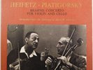 HEIFETZ PIATIGORSKY Brahms Violin Cello Concerto RCA LP LDS 2513 audiophile