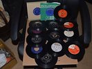 Collection of 1960's 45 RPM Vinyl Records inc The Beatles, Rolling Stones Lot