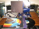 lp record elo out of the blue with poster and cutout inserts the firm jimmy page