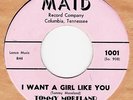 TENN White DooWop Teen TOMMY MORELAND/Grp I Want a Girl Like You/That's You HEAR