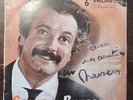 autographe georges brassens dédicace signed 45t la mauvaise herbe