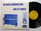 BIG MACEO MERRIWEATHER John Lee Hooker LP Fortune 3002 Blues ORIG. press  sm1515