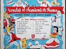 LUCIENNE VERNAY et LES QUATRE BARBUS RONDES CHANSONS DE FRANCE 25 CM 1ère Série