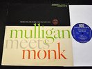 CLEAN Thelonious Monk And Gerry Mulligan Riverside 12-247 Mulligan Meets Monk