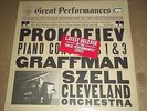 Graffman/Szell PROKOFIEV Piano Concertos No.1 & 3 - CBS MY 37806 SEALED