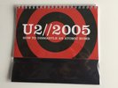 *** U2 HOW TO DISMANTLE AN ATOMIC BOMB PROMO CALENDAR 2005 SEALED ***