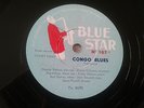 78 T CHARLIE PARKER/DIZZIE GILLEPSIE - CONGO BLUES/GET HAPPY - BLUE STAR N° 187