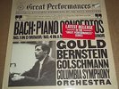 Glenn Gould/Bernstein/Golschmann BACH Piano Concertos - CBS MY 38524 SEALED