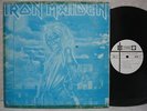 IRON MAIDEN KILLERS BLUE COVER & DIFF LABEL LP Label Error Print